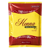 Henna Hemani Brown mit Rose