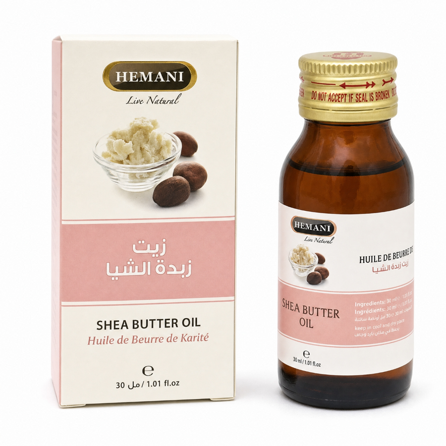 Huile de Beurre de Karité 30ml Hemani Naturel