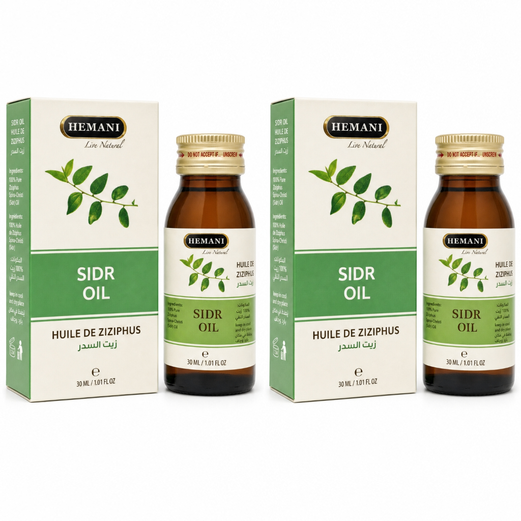 2 Huile de Sidr 30mL Hemani 100% Naturelle -5%