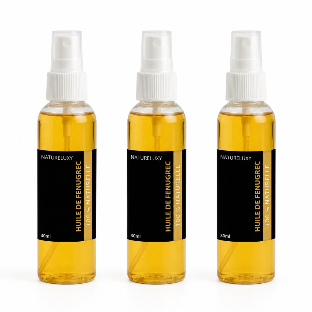 3 Huile de Fenugrec cosmétique 30mL Spray -10%