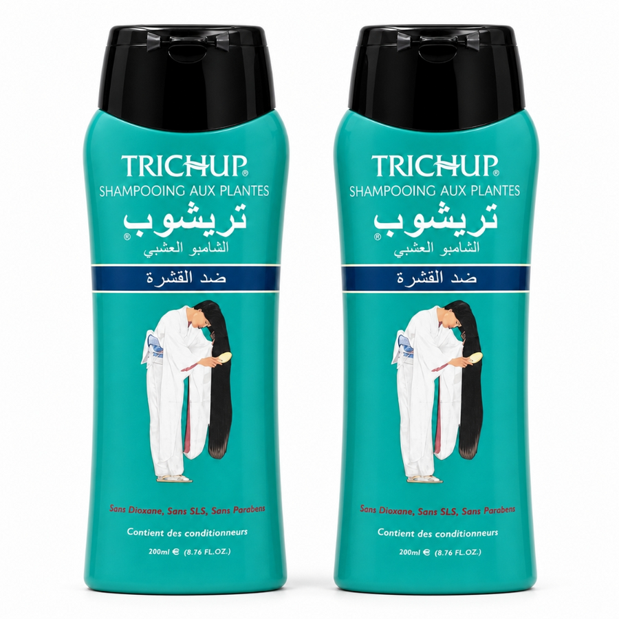 2 Shampoings Soin Indien Anti-pelliculaire  Trichup 200ml
