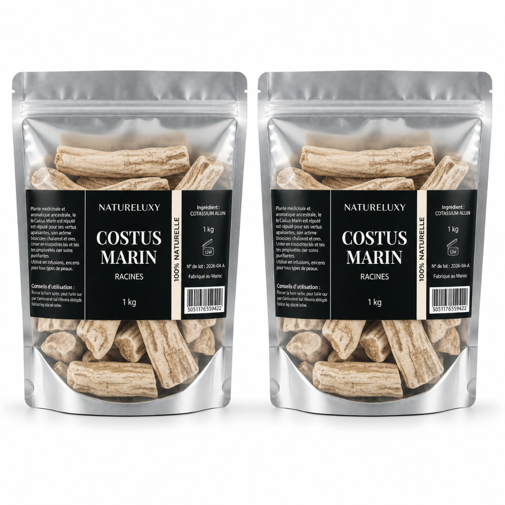 Costus Marin Brut 2X1Kg 100% Naturel Natureluxy -5%