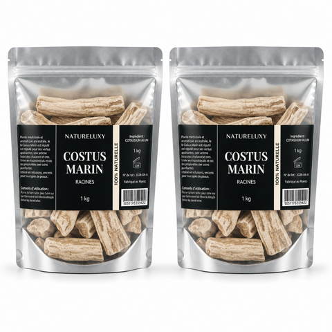 Costus Marin Brut 2X1Kg 100% Naturel Natureluxy -5%
