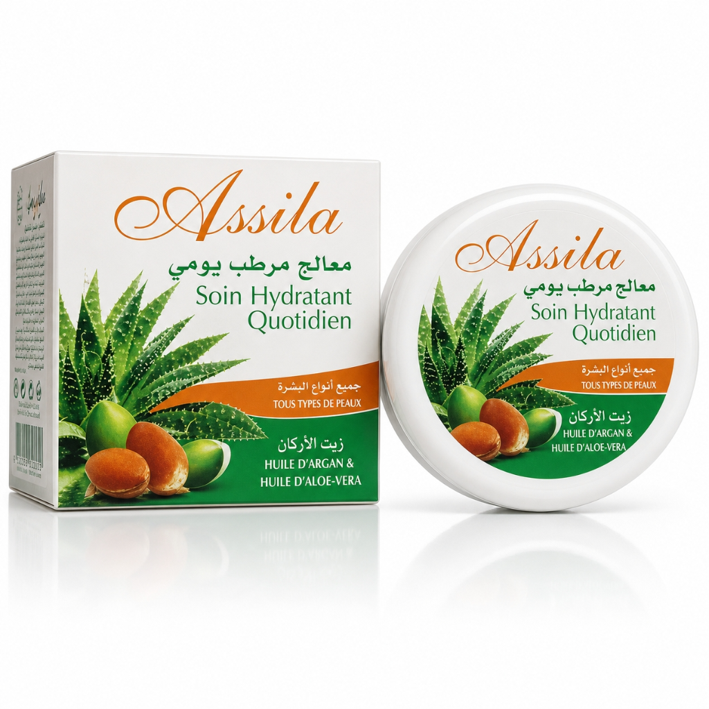 Crème à l'Aloé Vera & Argan 100% Naturel excellent Anti-Ride