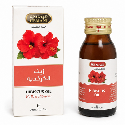 Huile d'Hibiscus 30mL 100% Naturelle Hemani