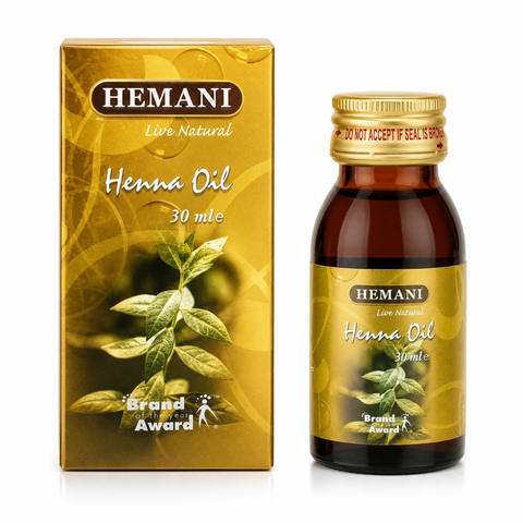 Huile de Henné 30mL 100% Naturelle Hemani