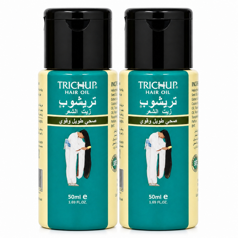 2 Huile Favorise la Pousse des Cheveux Soin Indien Trichup 50mL