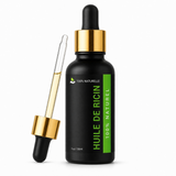 Huile de Ricin 30 ml - Pipette Cheveux Cils Ongles