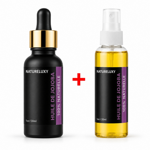 huile de jojoba 30mL pipette + huile de jojoba 30mL 100% naturelle
