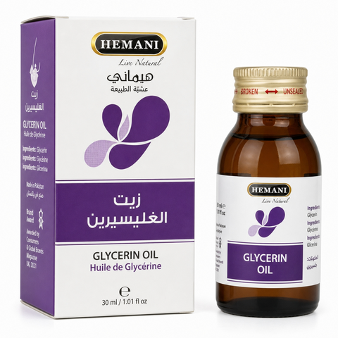 Huile de Glycérine 30mL 100% Naturelle Hemani