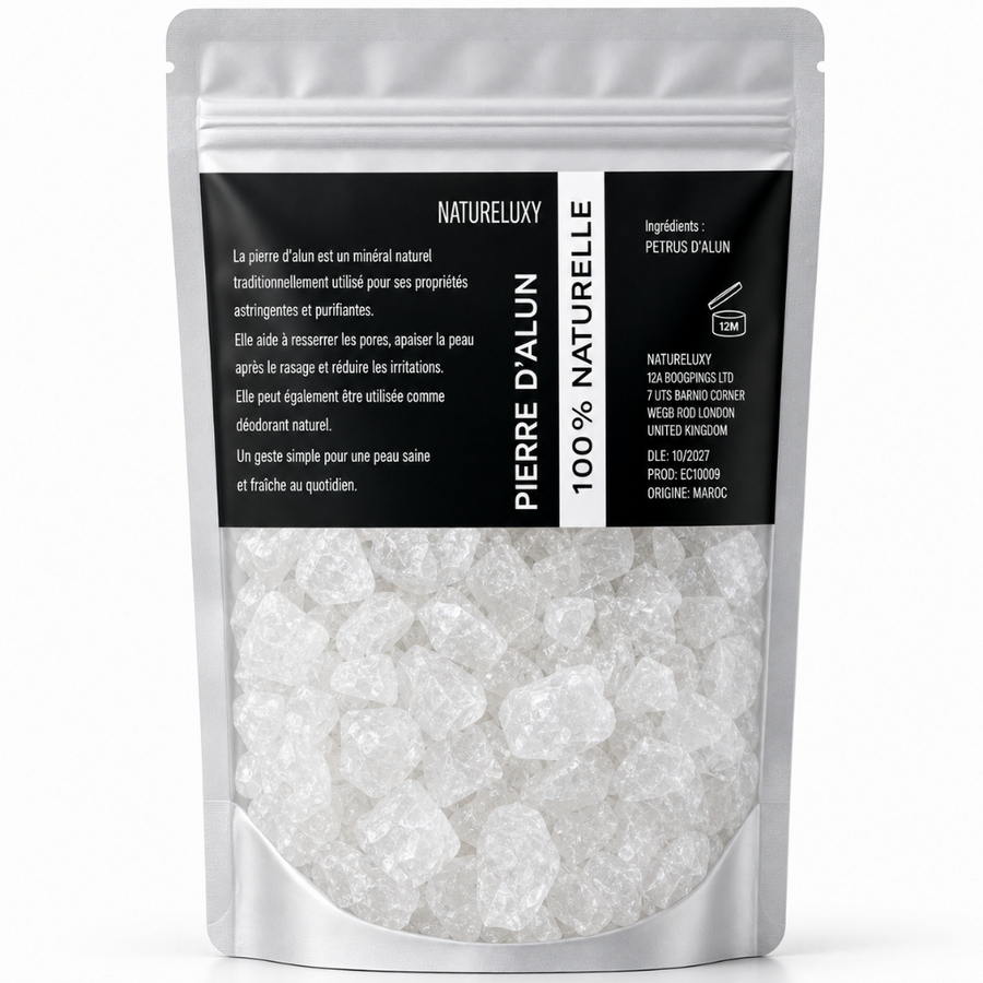 Roher Alaunstein – 250 g – natürliches Deodorant – Potassium Medical &amp; Care 