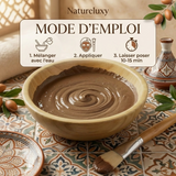 1Kg Argile Ghassoul en Poudre  Ultrafine - Masque Visage Corps Cheveux - Moroccan Lava Clay