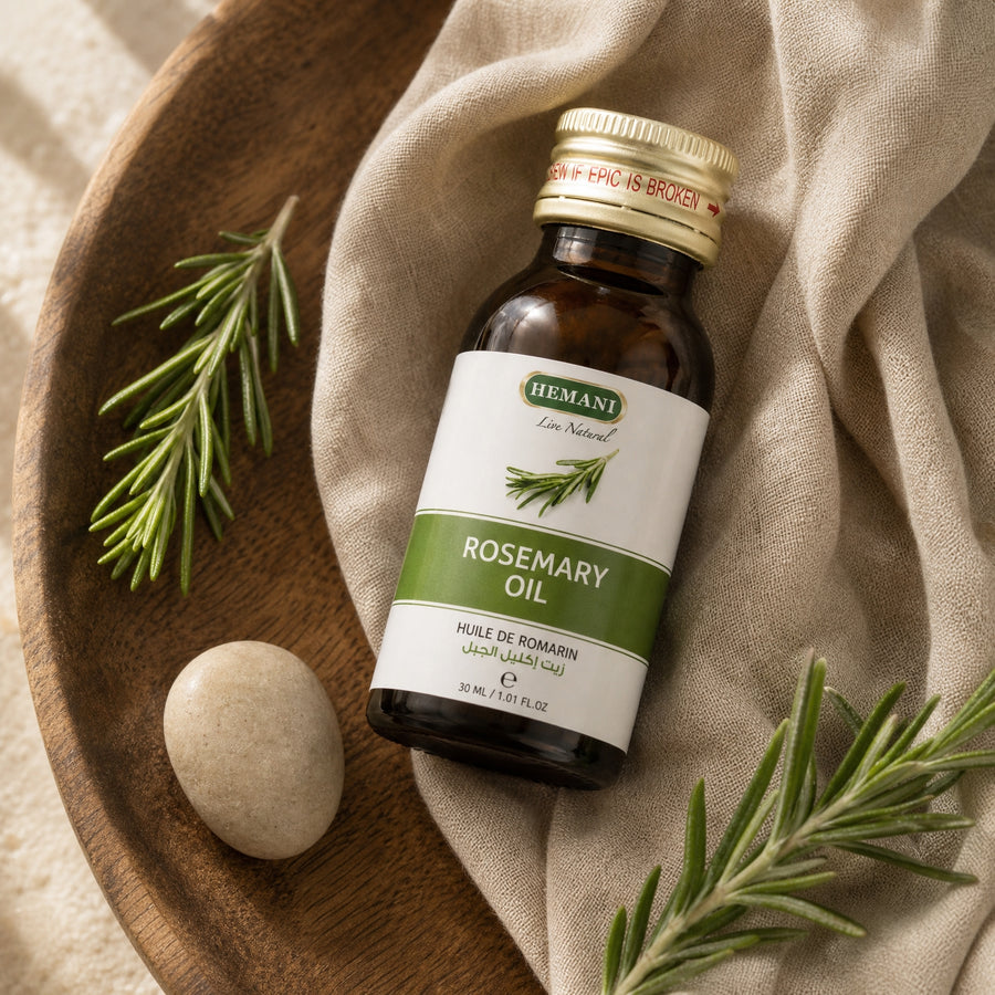 Hemani Huile de Romarin 30 mL — Lifestyle ambiance naturelle