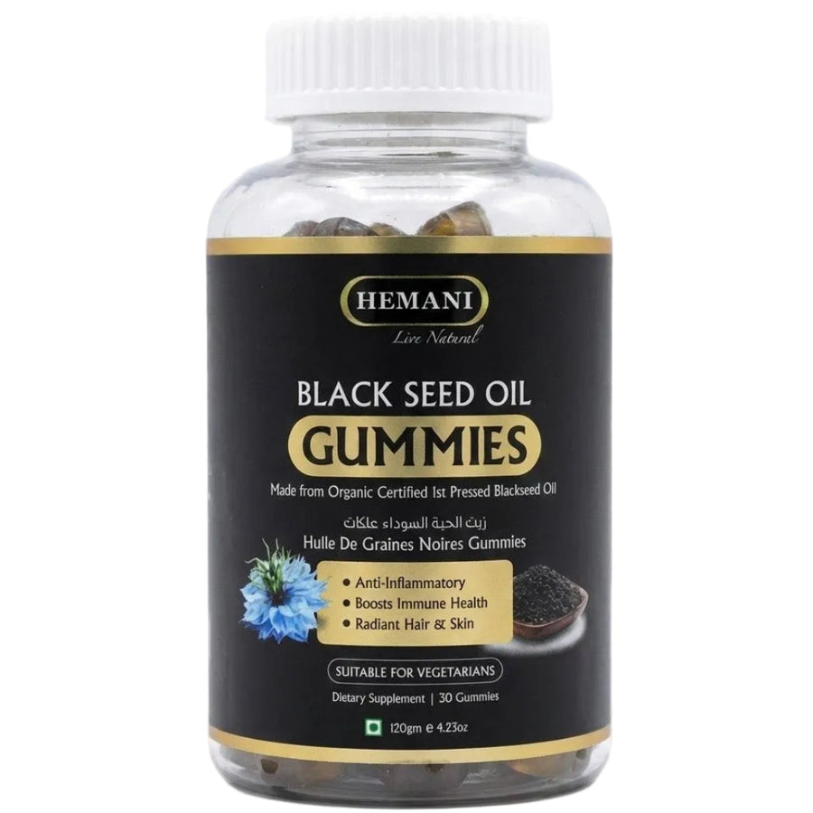 Gummies Huile de Nigelle (Black Seed Oil) - Hemani - 30 Gommes