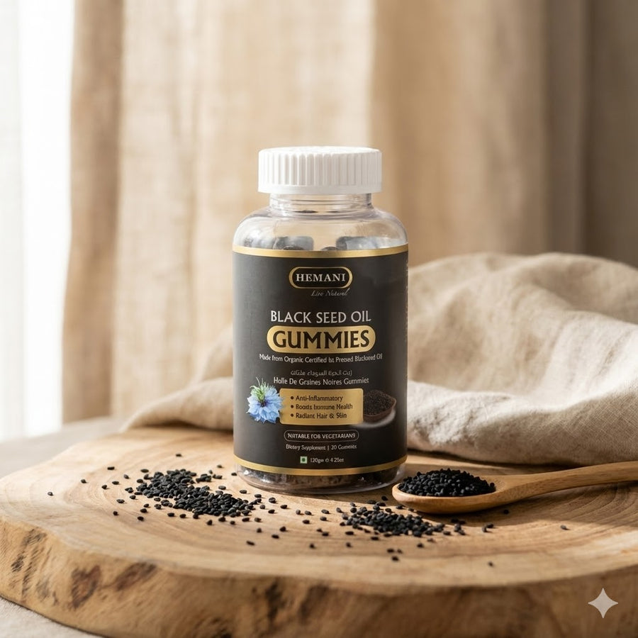 Gummies Huile de Nigelle (Black Seed Oil) - Hemani - 30 Gommes