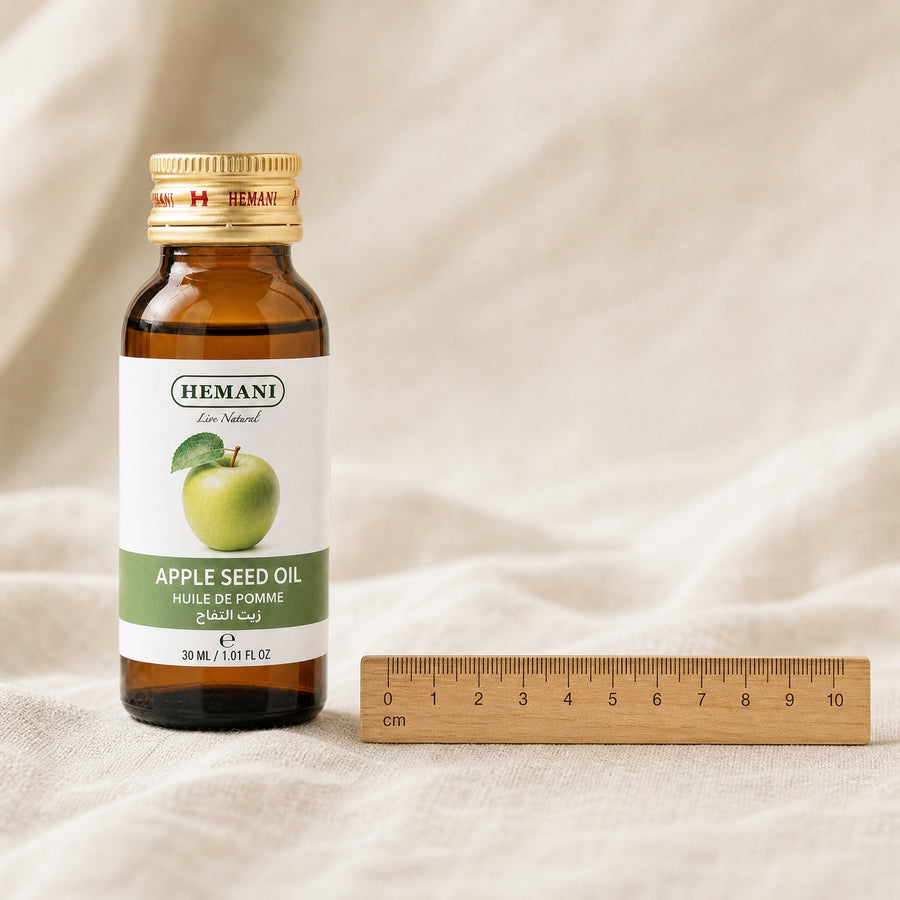 Hemani Huile de Pomme 30 mL — Dimensions & échelle