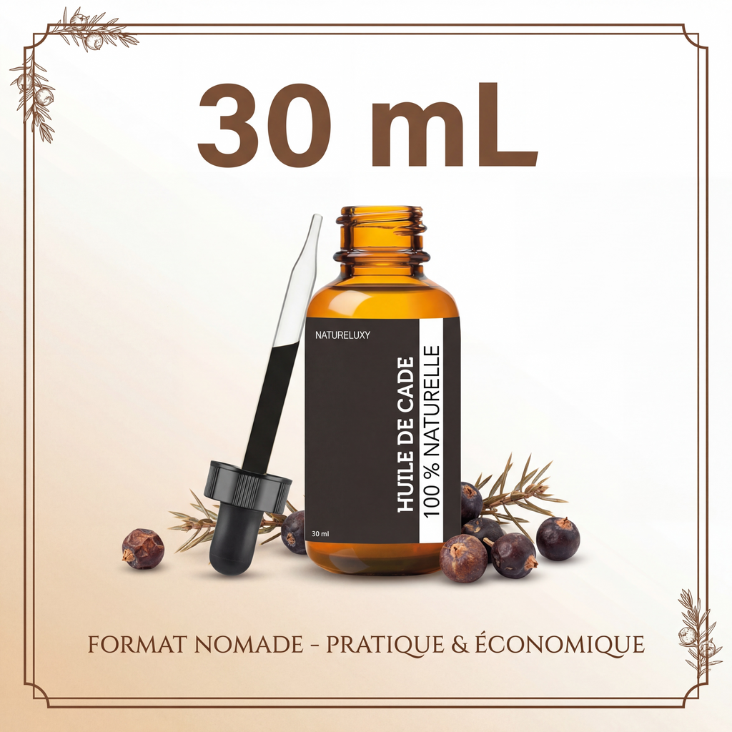 Huile de cade 30mL pipette 100% naturelle