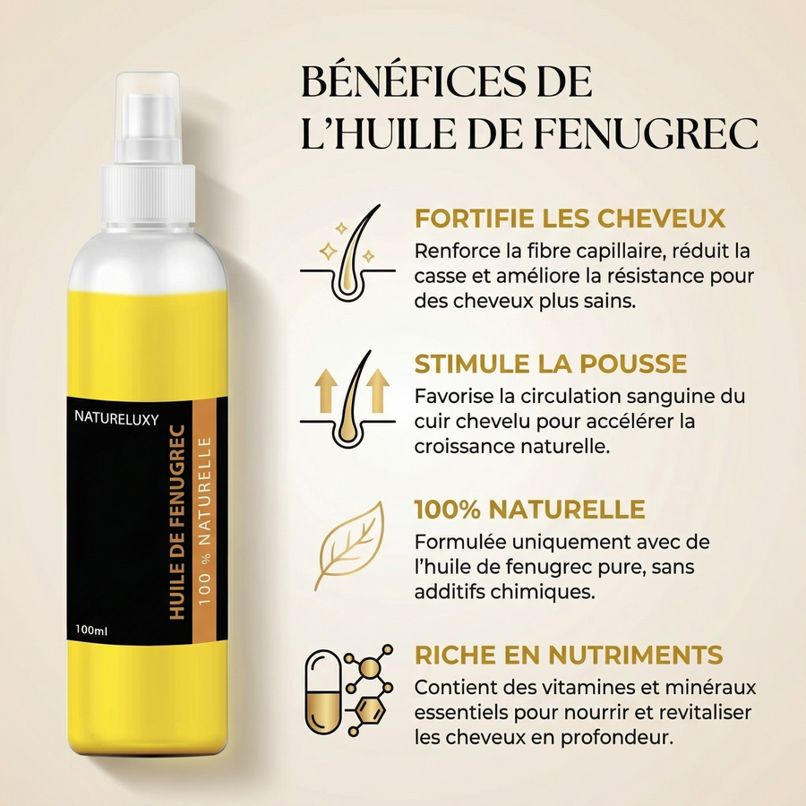 Huile de Fenugrec 100mL Spray