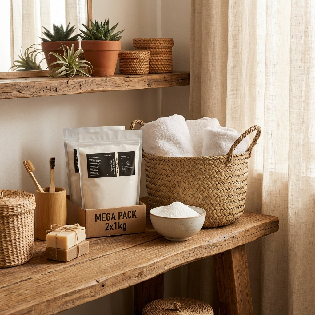 2kg Pierre d'Alun Poudre Déo Naturel - Potassium -5%