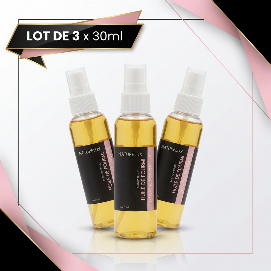 Huile de fourmi 30 mL spray - Lot de 3 | Natureluxy