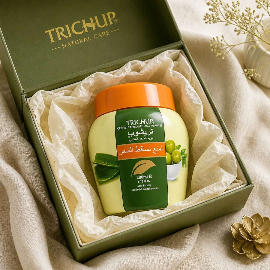Crème Capillaire Anti-chute Trichup 200 ml — coffret packaging premium