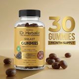 Shilajit Gummies sans sucre, végétariennes – 30 gummies (90 g) Hemani