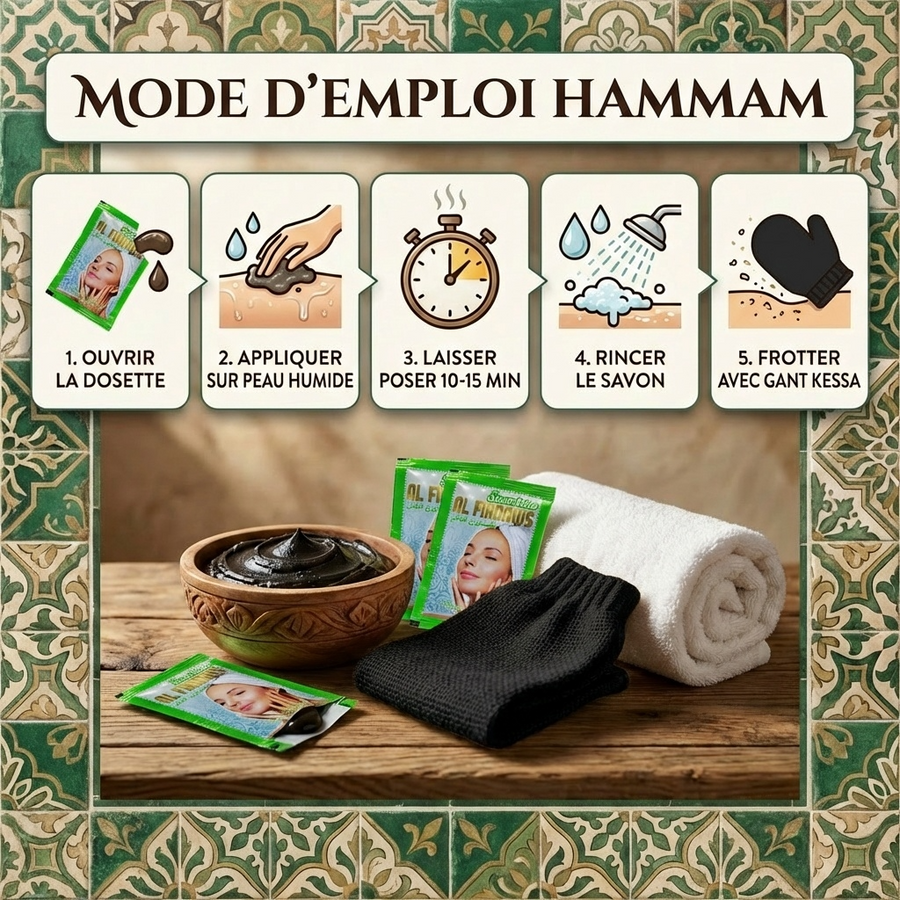 Gant de Gommage Dorsal Kessa Haute Qualité