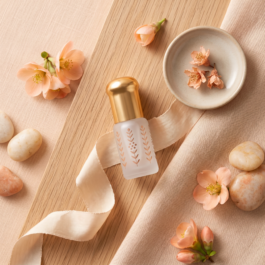 Musc Tahara Pêche 3 mL - Musc Blanc Parfumé