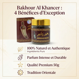 Bakhour Khanjar (Encens) en poudre – Oud, musc & huiles parfumées – Parfum d’ambiance oriental