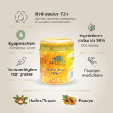 Gel Nourrissant Argan & Papaye Capilys — Cire Gel Capillaire