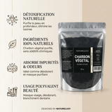 Kohlepulver 500gr Dent Blanche Natureluxy Natürliche Zahnaufhellung 