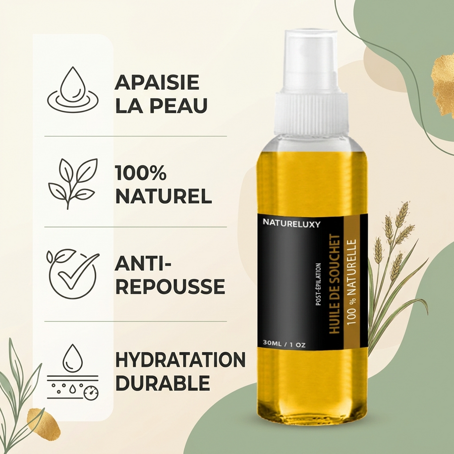 Huile de souchet 30 mL spray - Lot de 2 | Natureluxy