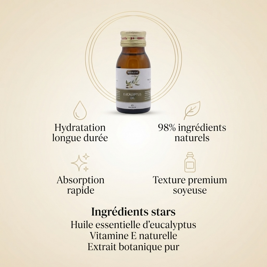 Huile d'eucalyptus 30mL Hemani