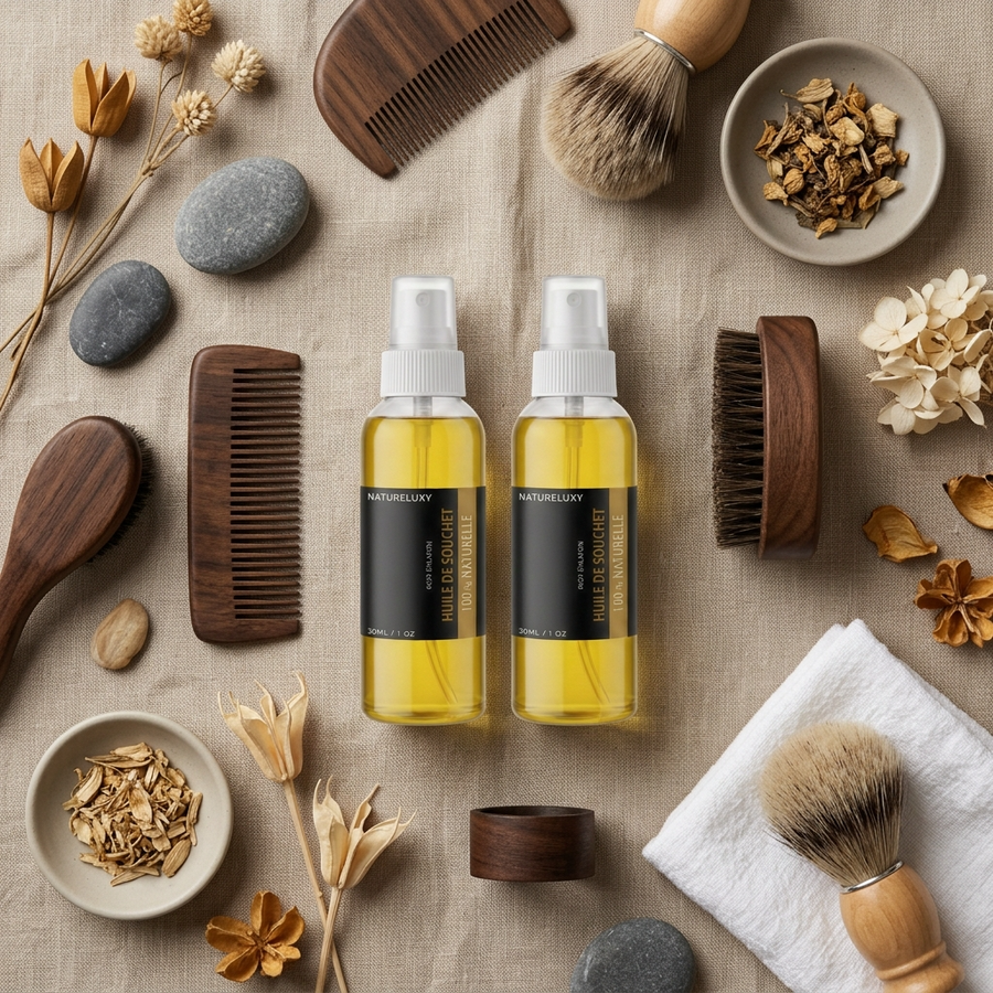 Huile de souchet 30 mL spray - Lot de 2 | Natureluxy