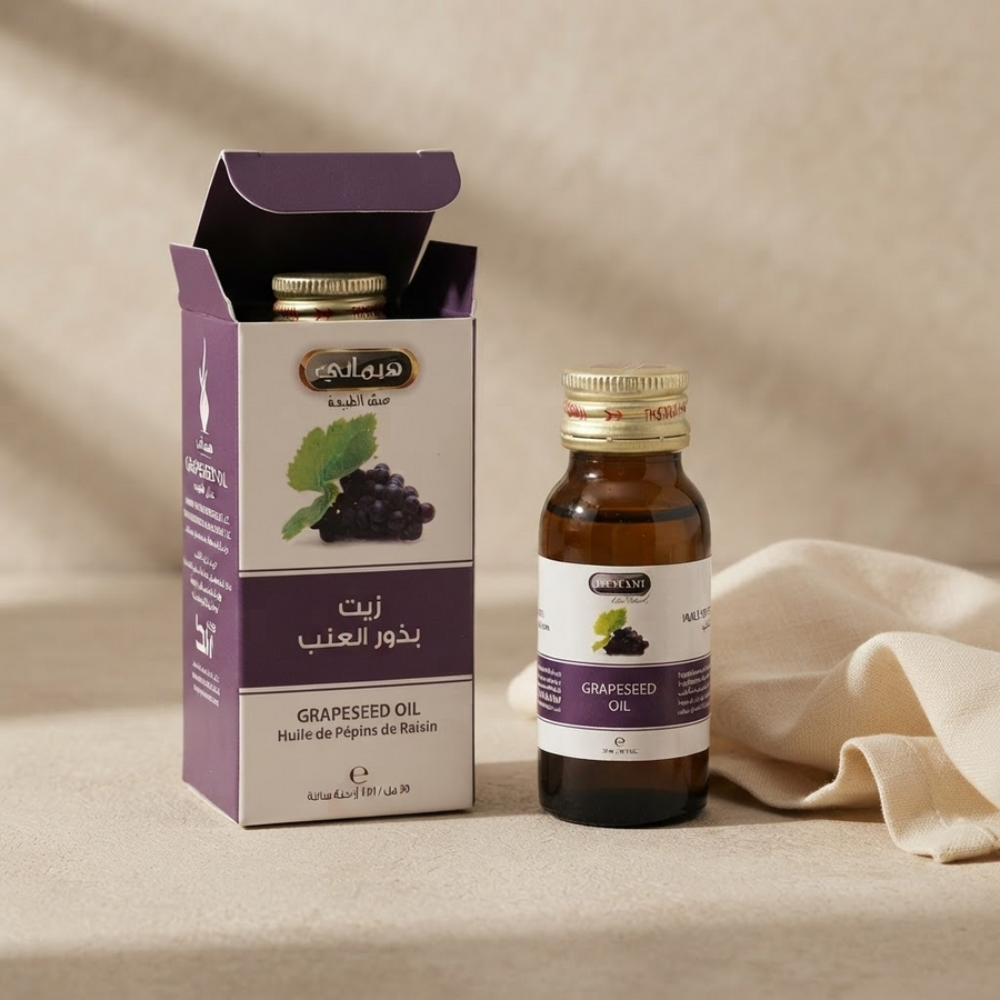 Huile de Pépin de Raisin 30mL 100% Naturelle Hemani