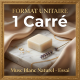 1 Carré de Musc Blanc – Parfum d’ambiance solide & oriental