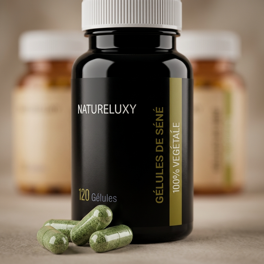Lot 3×120 Gélules de Séné en poudre – 360 gélules – Enveloppe végétale – 300 mg