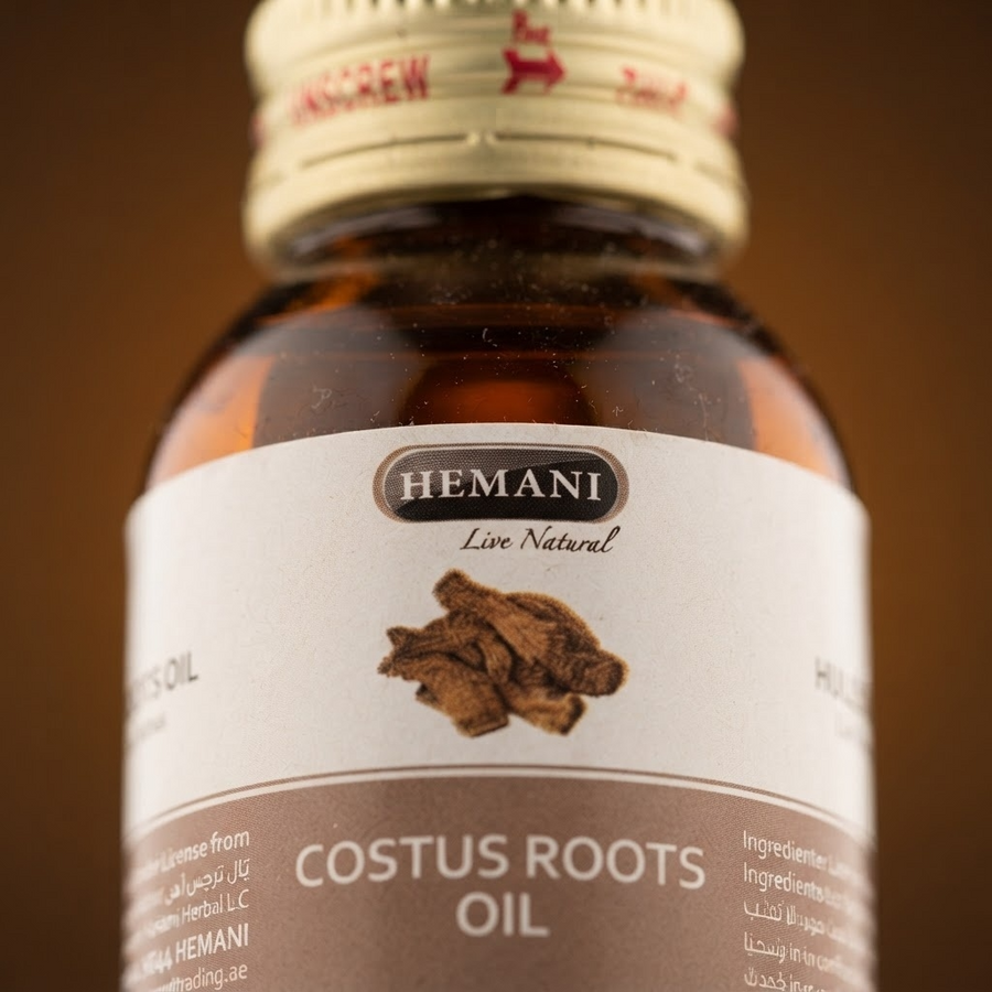 Huile de Costus Indien Hemani 30 ml