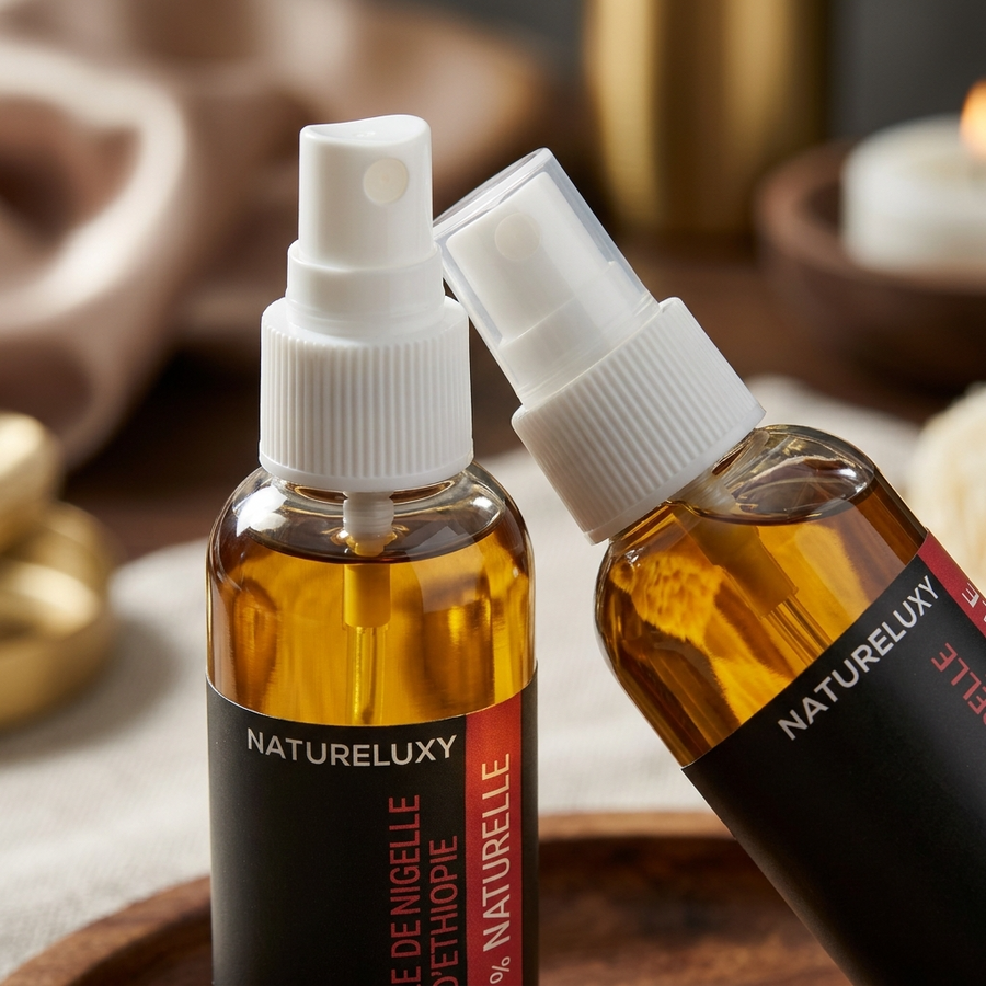 Lot de 2 Huiles de Nigelle d'éthiopie 30mL spray 100% naturelle