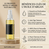Huile d'Argan 100mL spray 100% naturelle