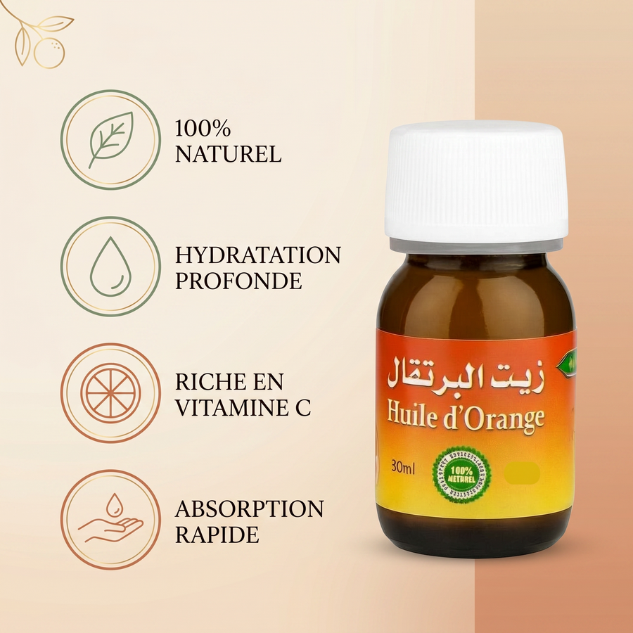 Huile d’Orange 30 ml - Macérat Huileux