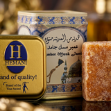 Carré de musc ambré Hemani – parfum solide