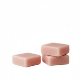 3 Carré de Musc Rose – Musc Blanc & Rose Orientale, Élégance et Douceur