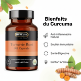 50 Capsules de Curcuma