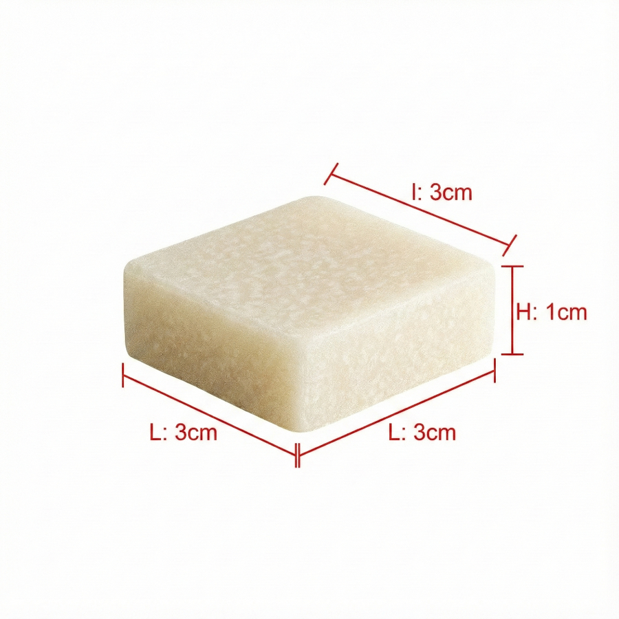 Lot de 10 carrés de Musc Blanc – parfum solide - image produit 3