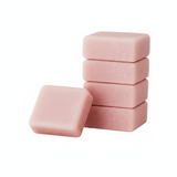 5 Carré de Musc Rose – Musc Blanc & Rose Orientale, Élégance et Douceur