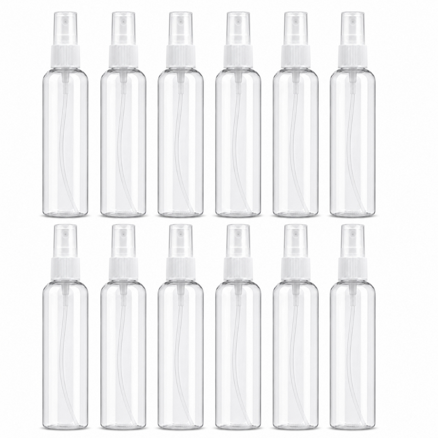 Lot de 12 Flacon Vaporisateur 60ml Vide Sac Atomiseur de Poche Spray Plastique
