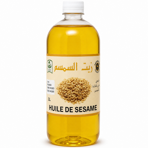 Huile de sésame 100% Naturel - 1L