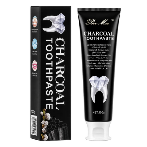 Dentifrice au Charbon 100 g - Sans Fluor Ajouté