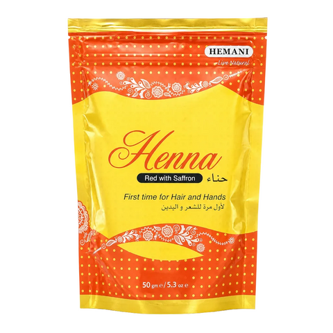 Henné Hemani Rouge et Safran